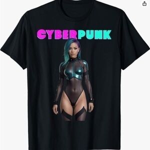 Cyberpunk Graphic Shirt Various Sizes